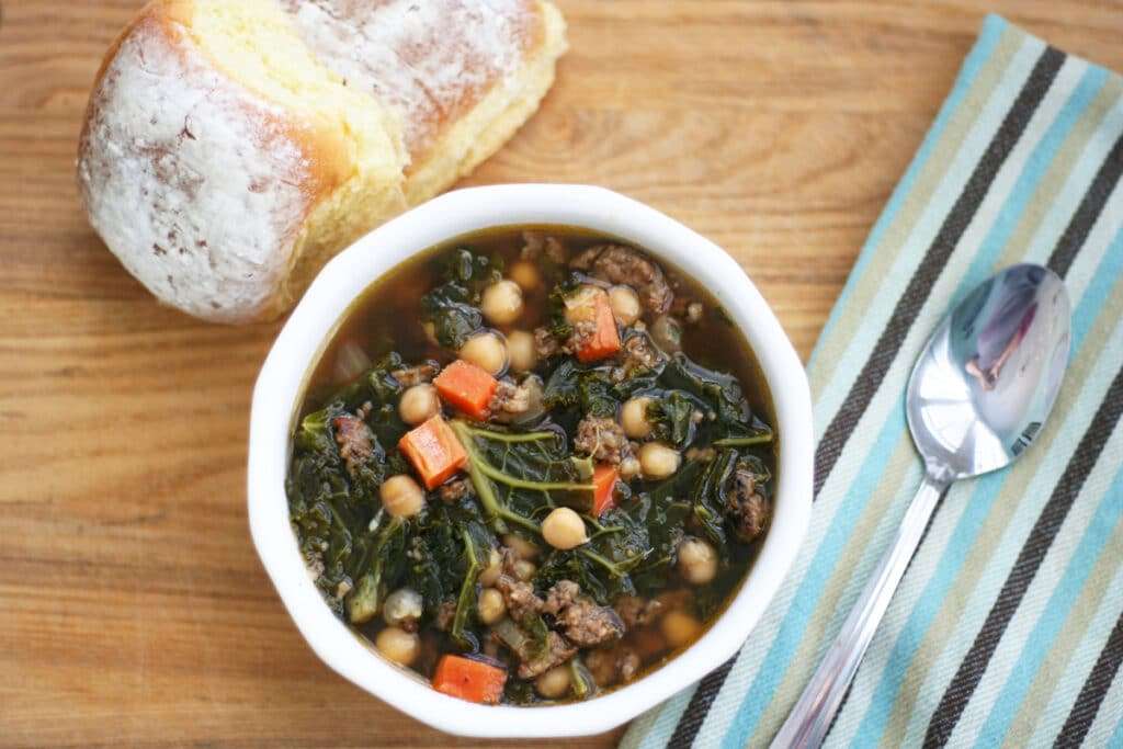 Sausage and Kale Soup
