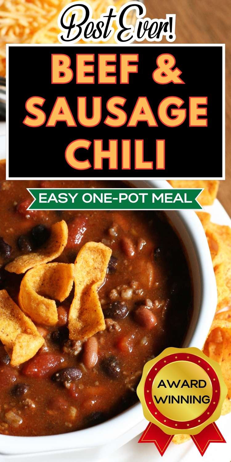 Best Beef and Sausage Chili Recipe