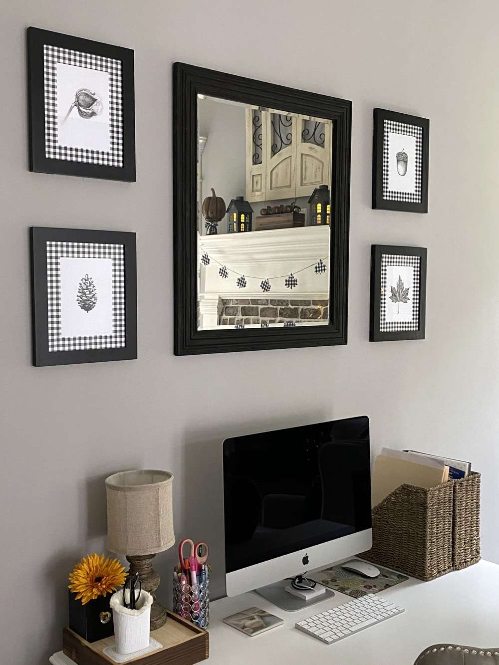 black and white buffalo check fall prints