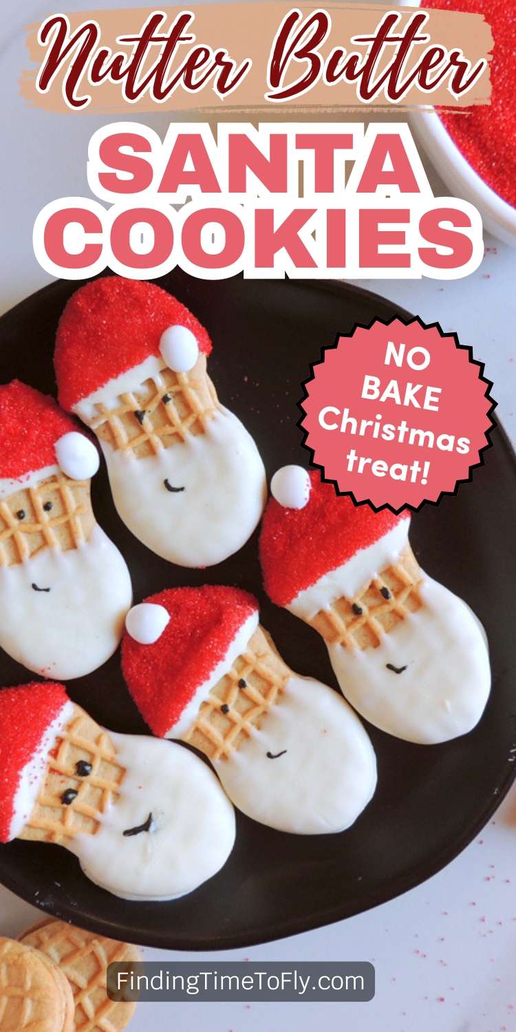 Nutter Butter Santa Cookies