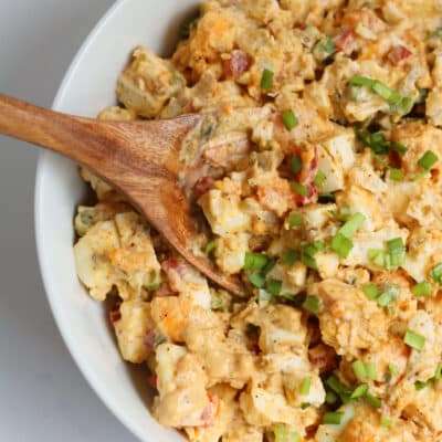 No Peel Egg Salad