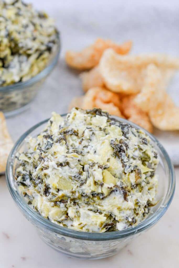 Spinach Artichoke Dip in the Crockpot
