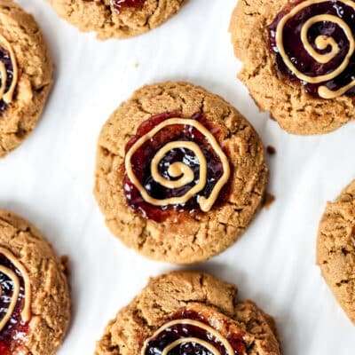 Peanut Butter and Jelly Cookies