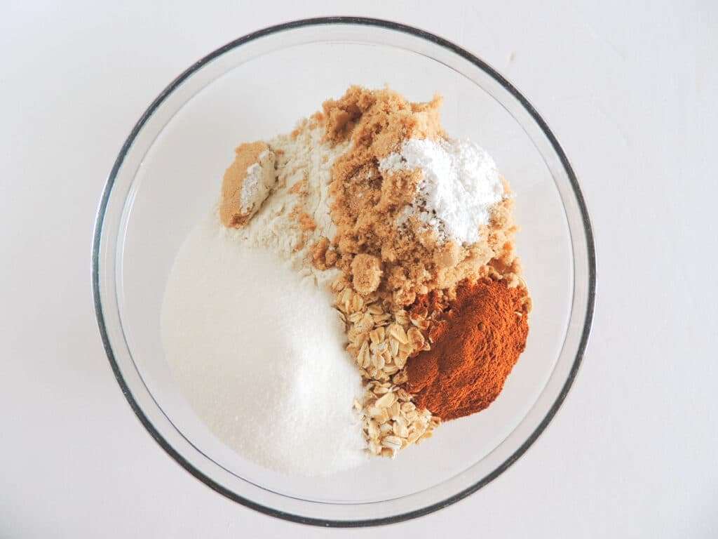 Combine dry ingredients
