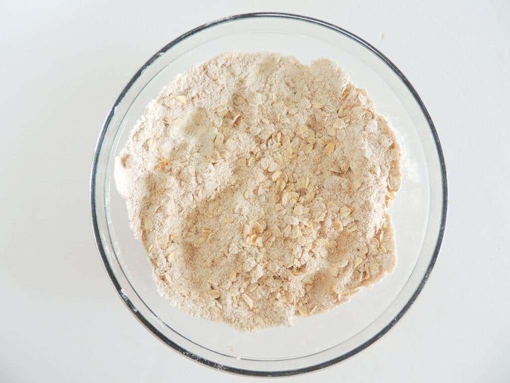 Mix dry ingredients