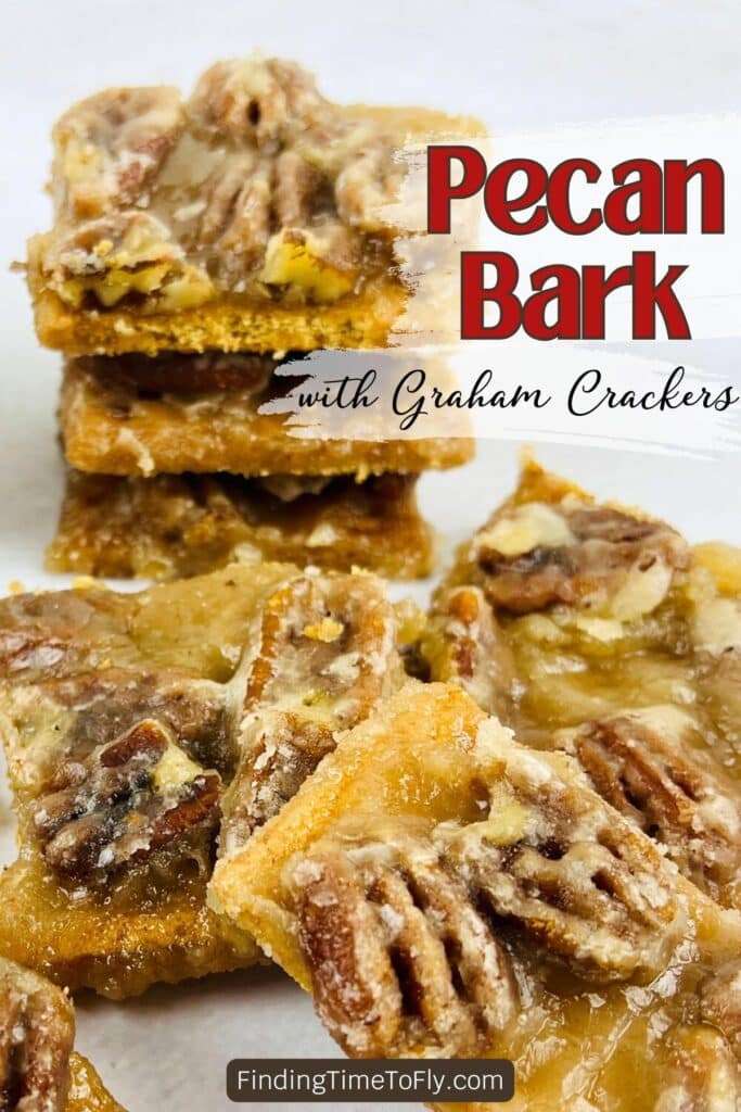 Pecan Bark with Graham Crackers