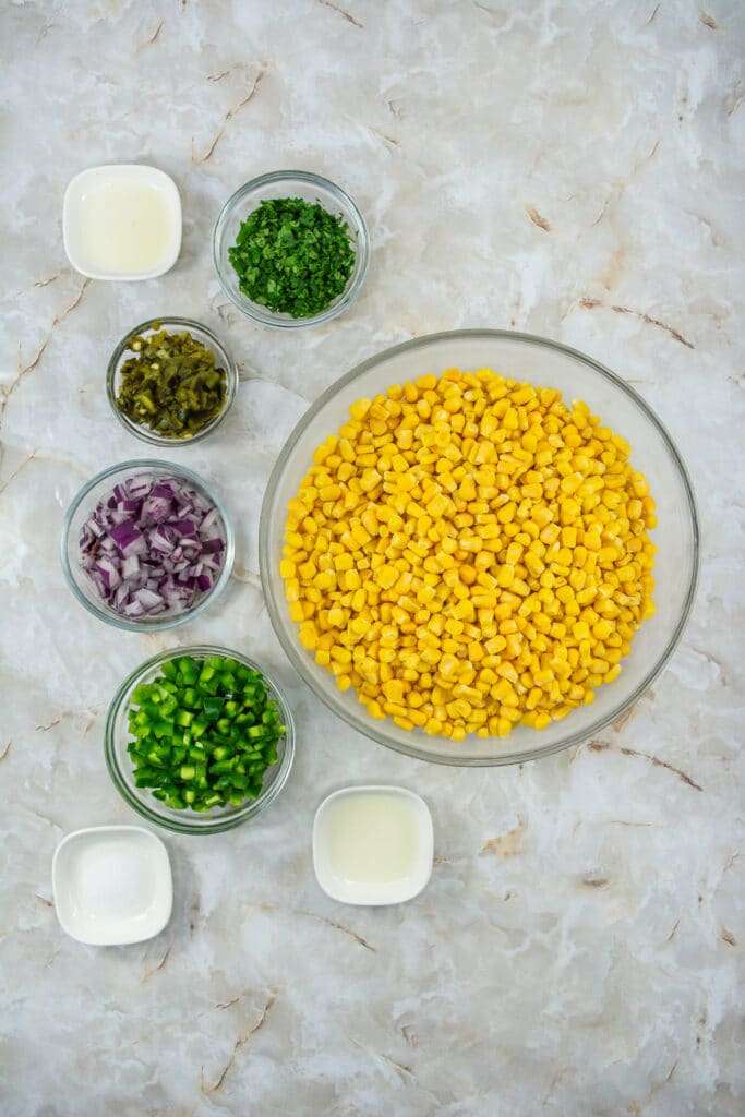 Dice the ingredients