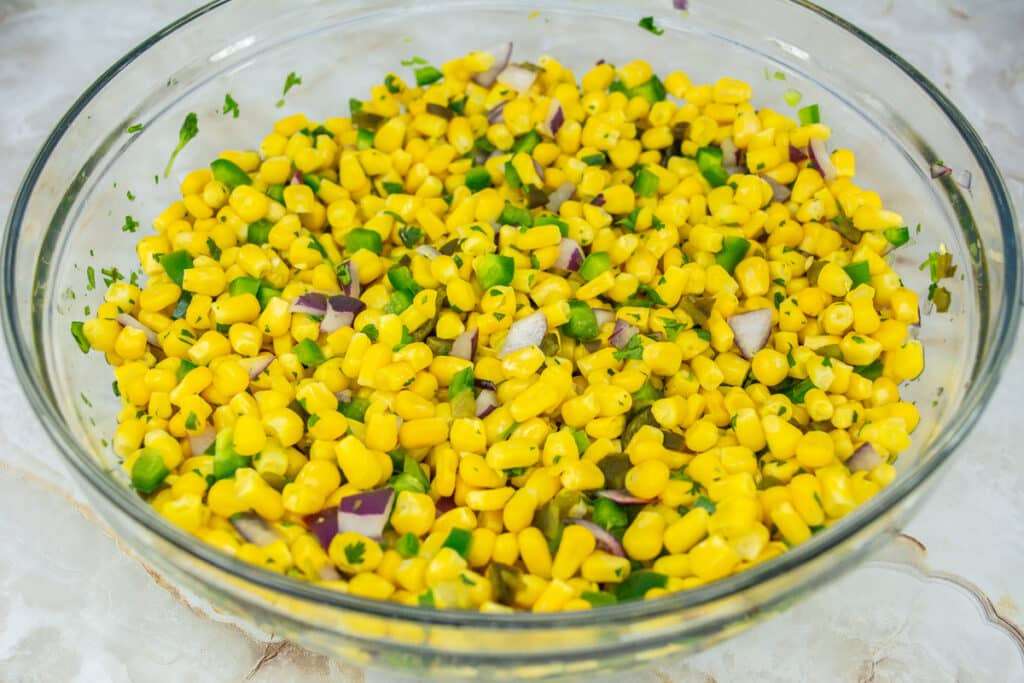 roasted chili-corn salsa