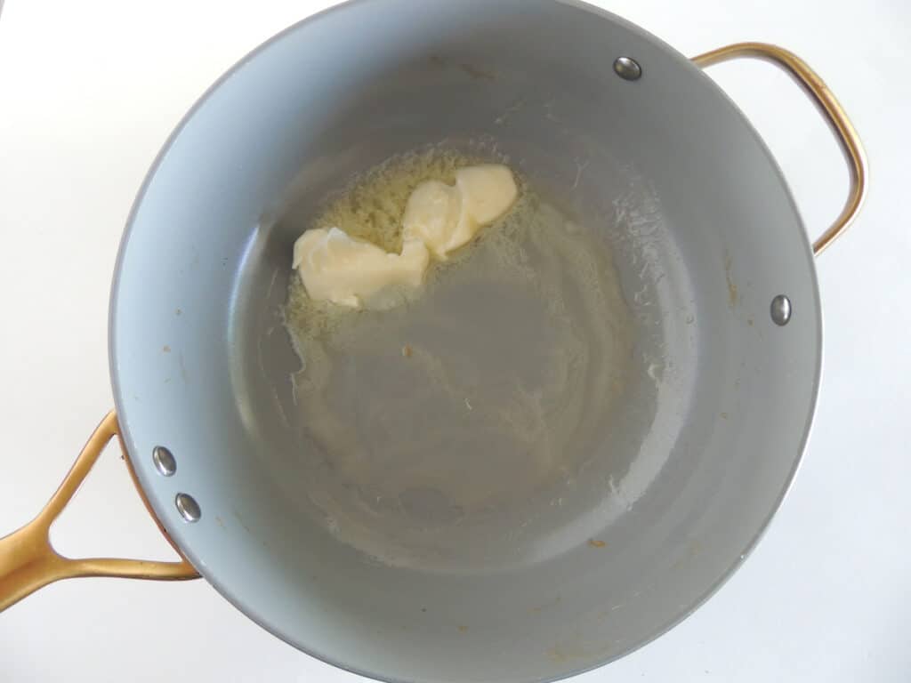 melt butter