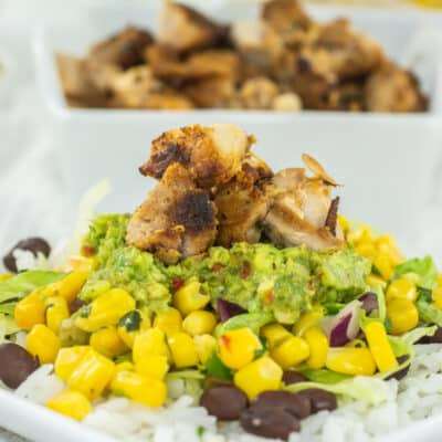 Spicy Chicken Adobo like Chipotle