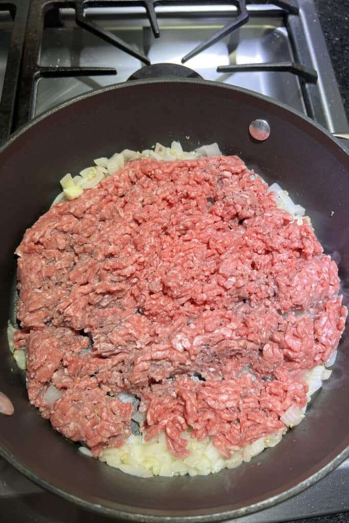 add ground beef