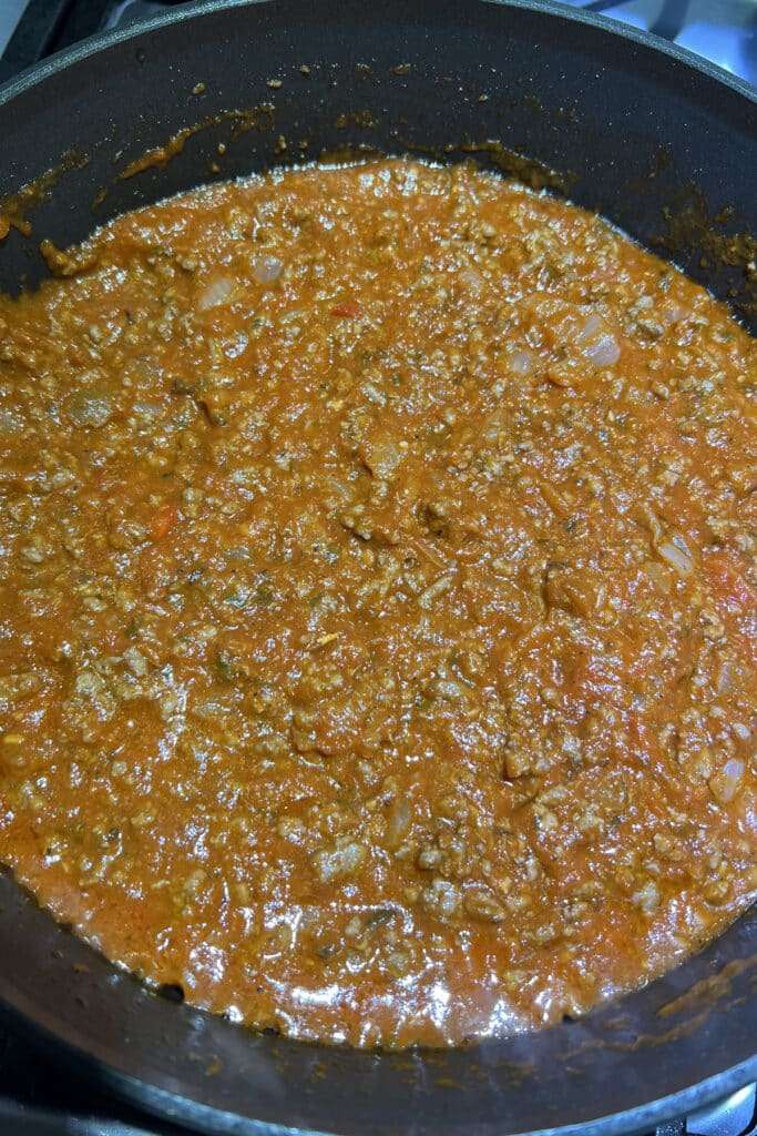 stir over low heat until well combined