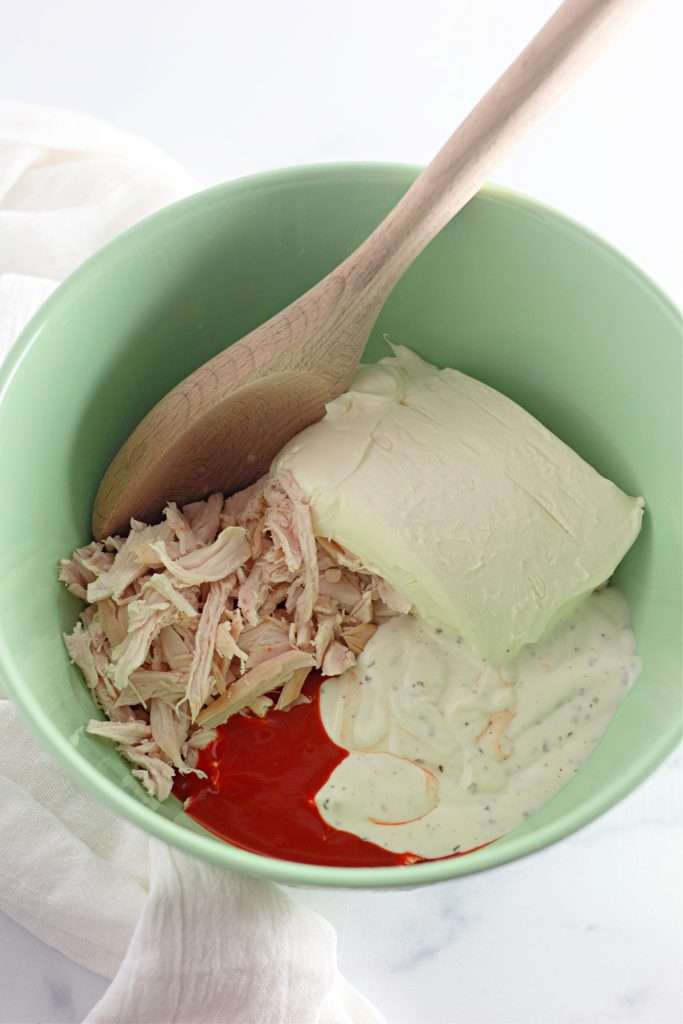Combine ingredients to make the filling