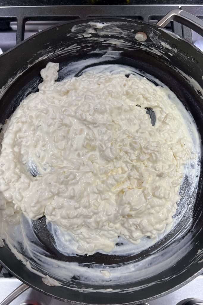 Cook until melted