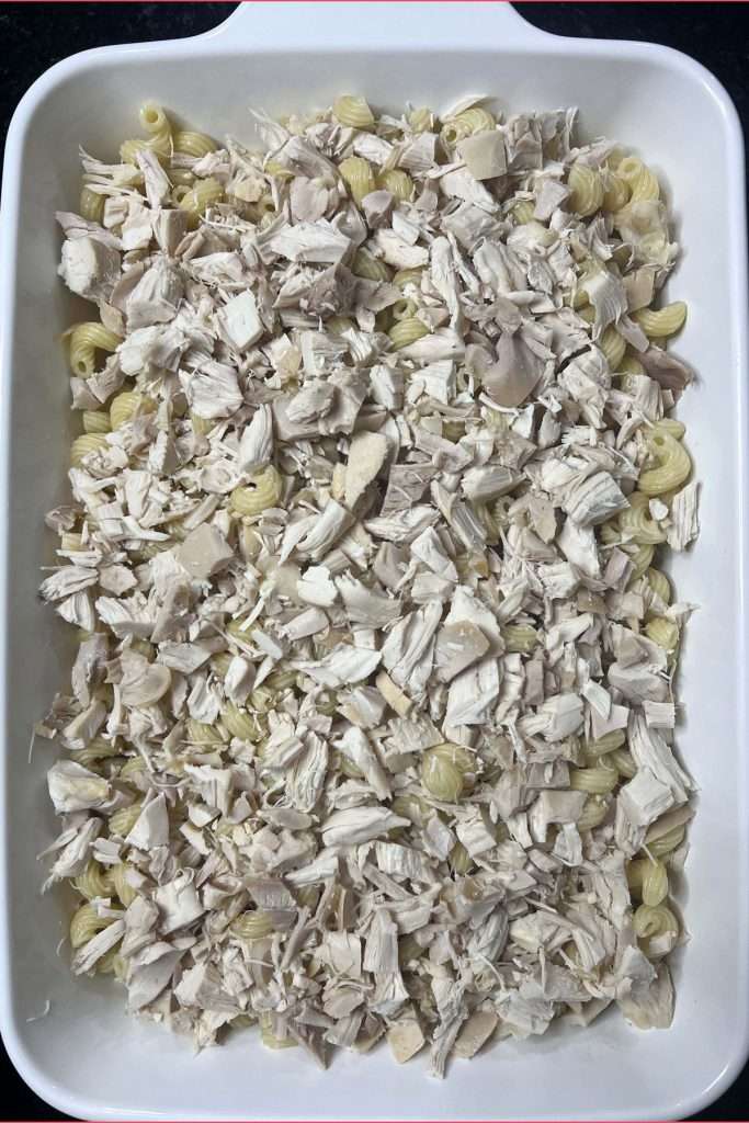 Add a layer of chicken