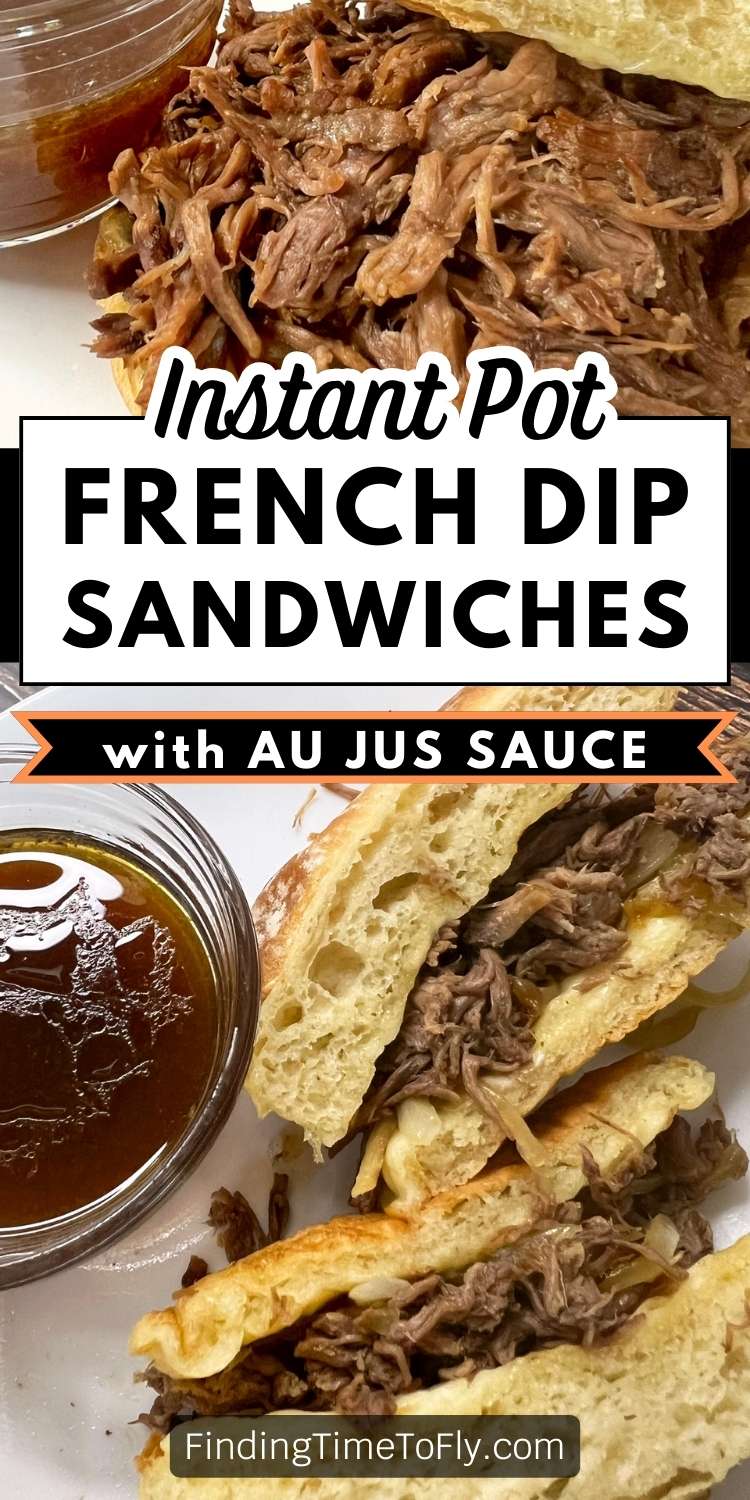 Instant Pot French Dip Sandwiches