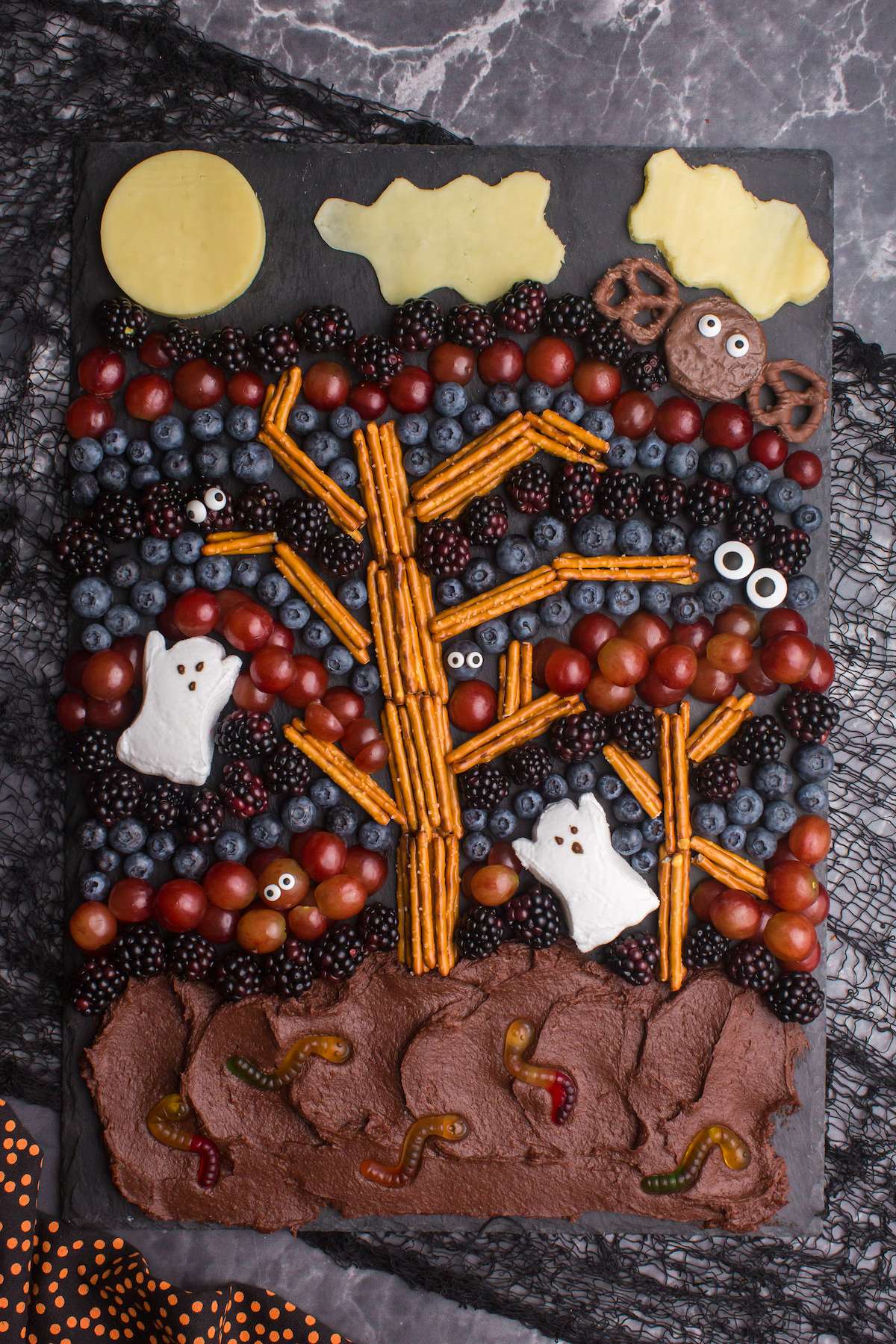 Spooky Forest Charcuterie Board by Cutefetti