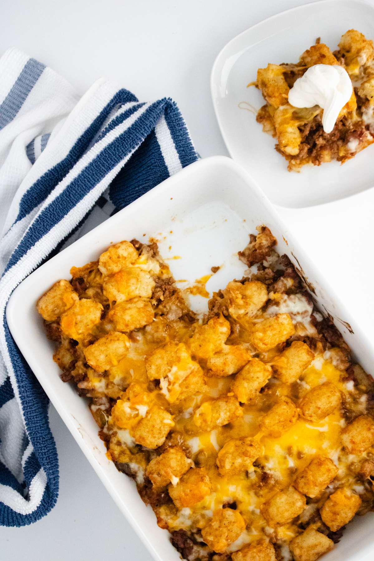 Tex Mex Tater Tot Casserole