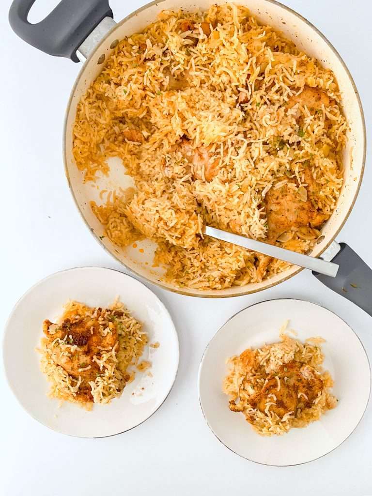 Dutch Oven Chicken and Rice