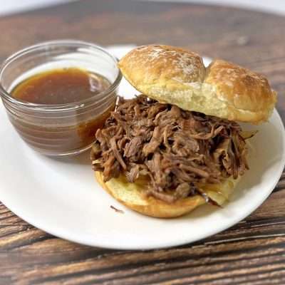 Instant Pot French Dip Sandwiches