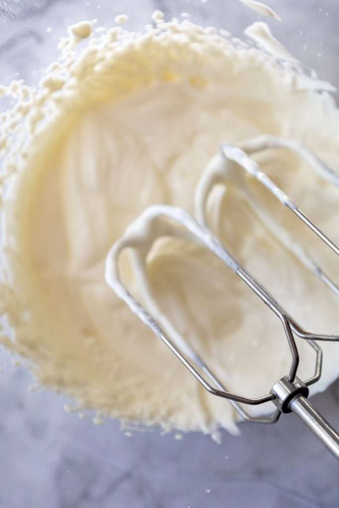 Whip the heavy cream