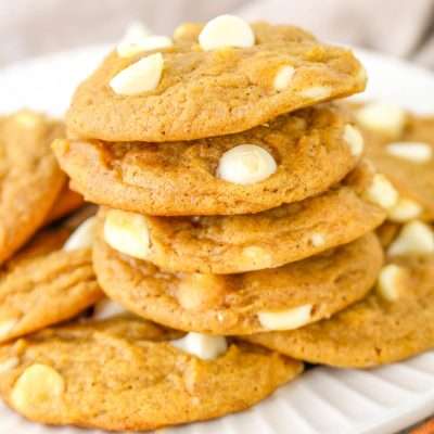 Pumpkin White Chocolate Chip Cookies
