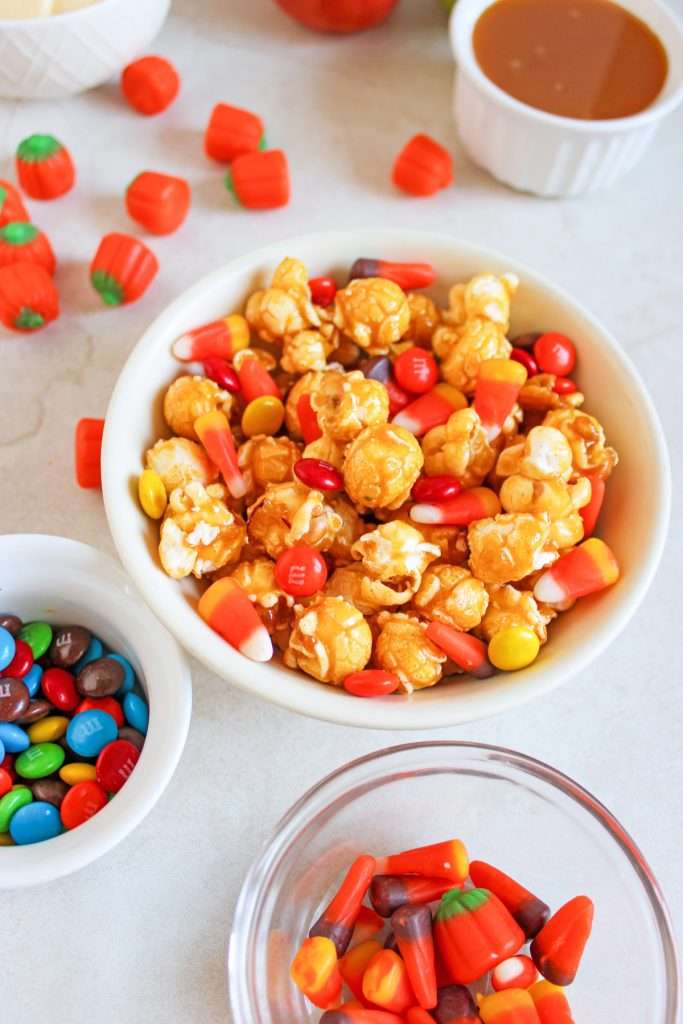 Fall popcorn mix