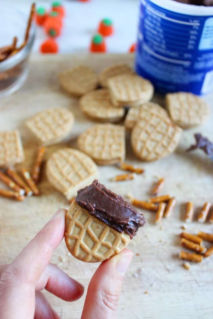 Nutter Butter Acorn Cookies