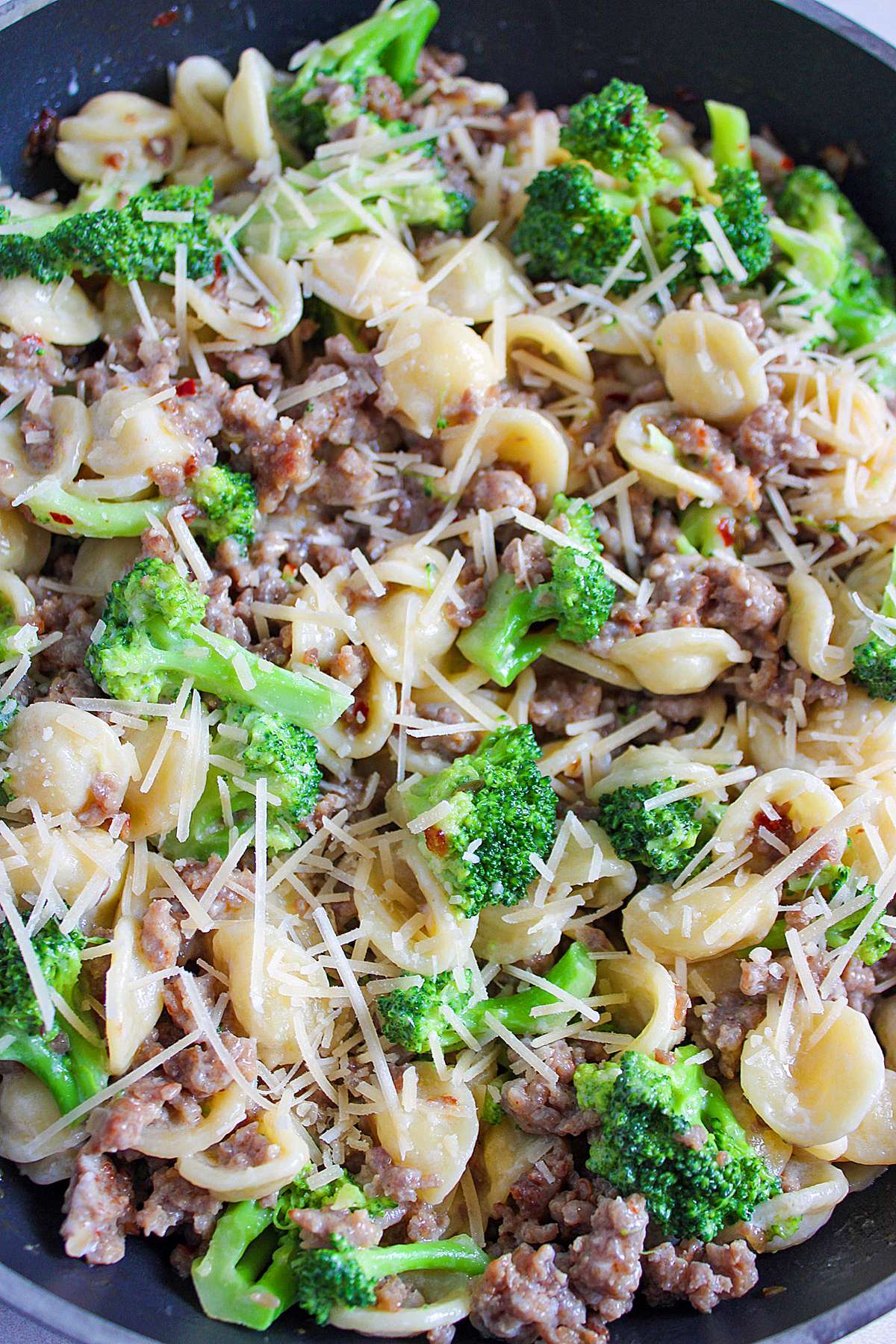 Pasta with Sausage and Broccoli