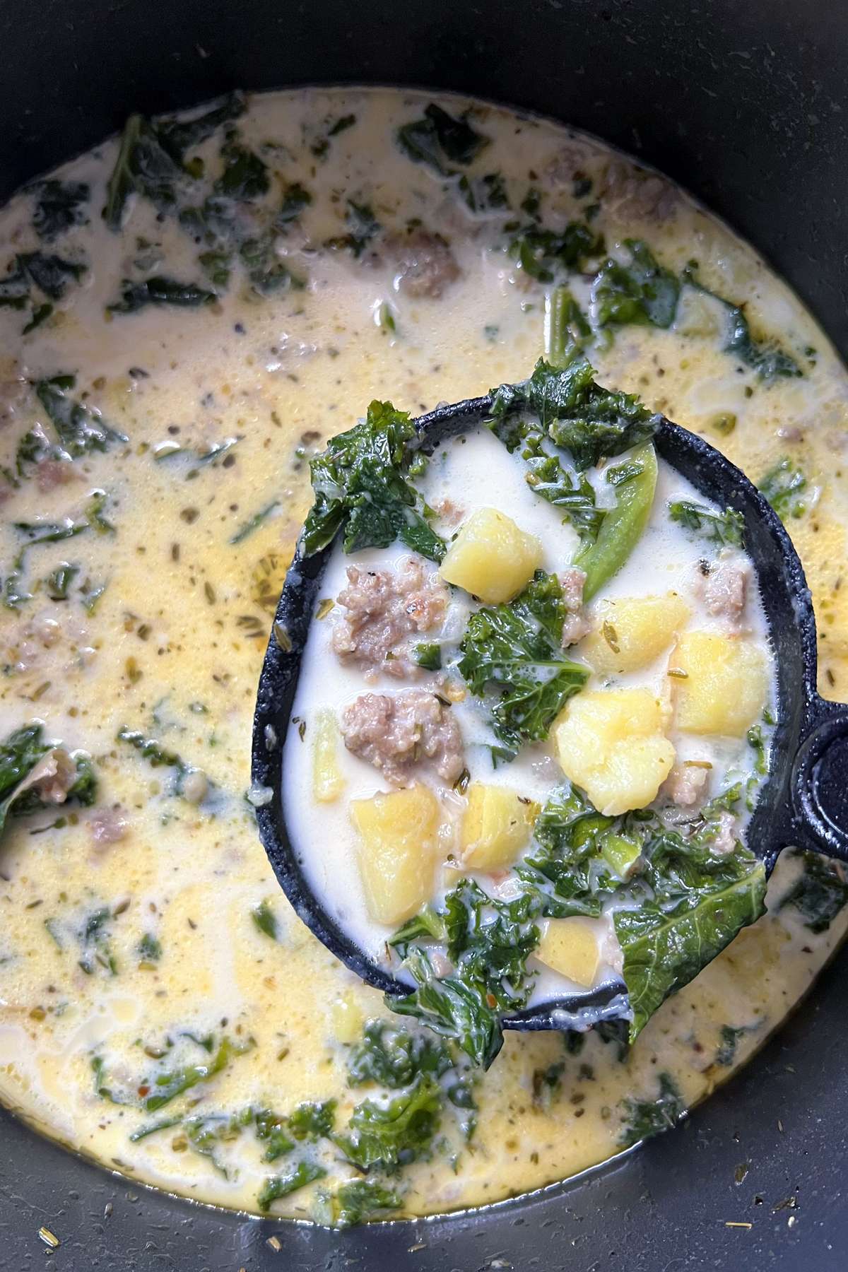 Sausage Kale and Potato Soup