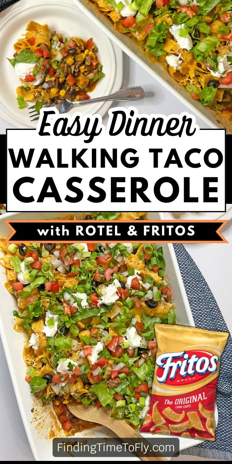 Walking Taco Casserole - Frito Pie