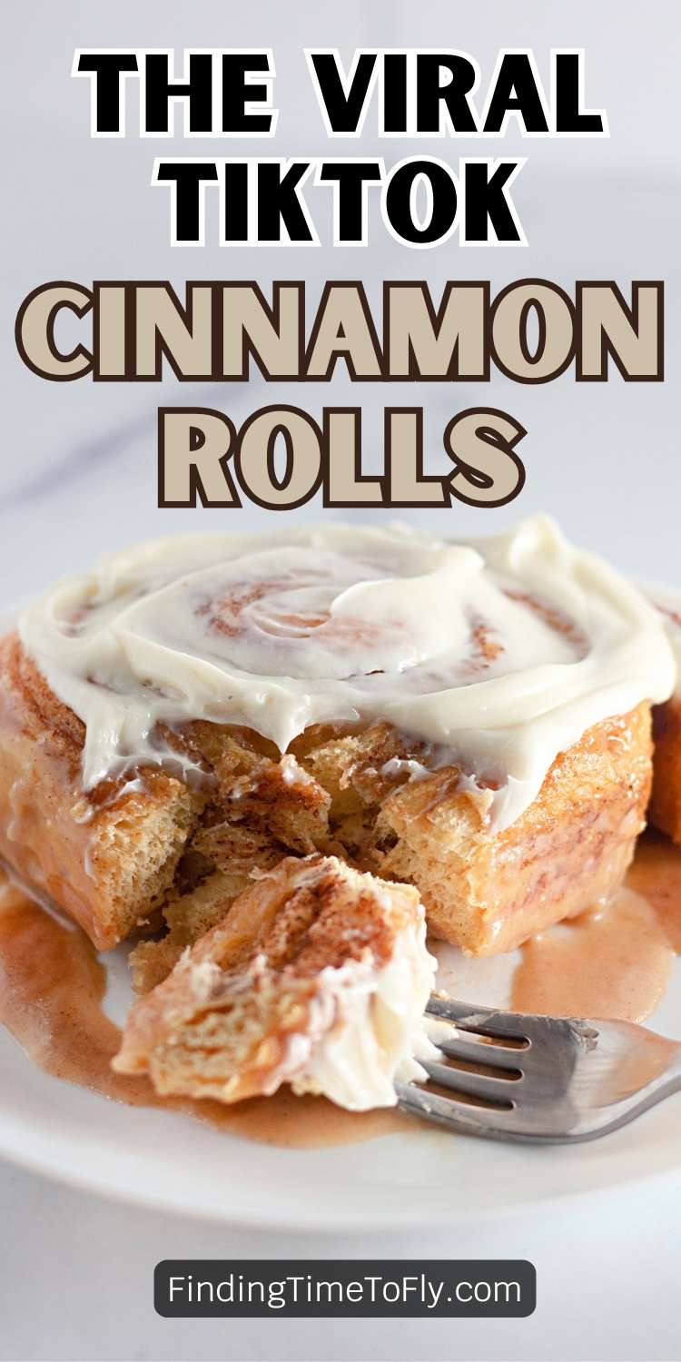 TikTok Cinnamon Rolls with Heavy Cream
