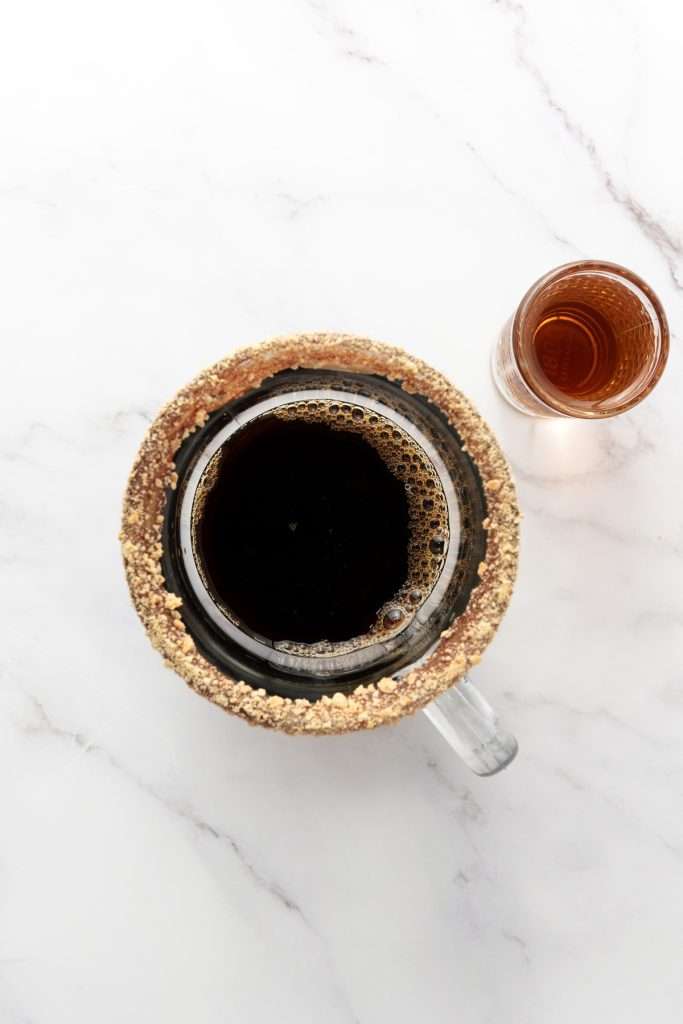 Espresso in a mug