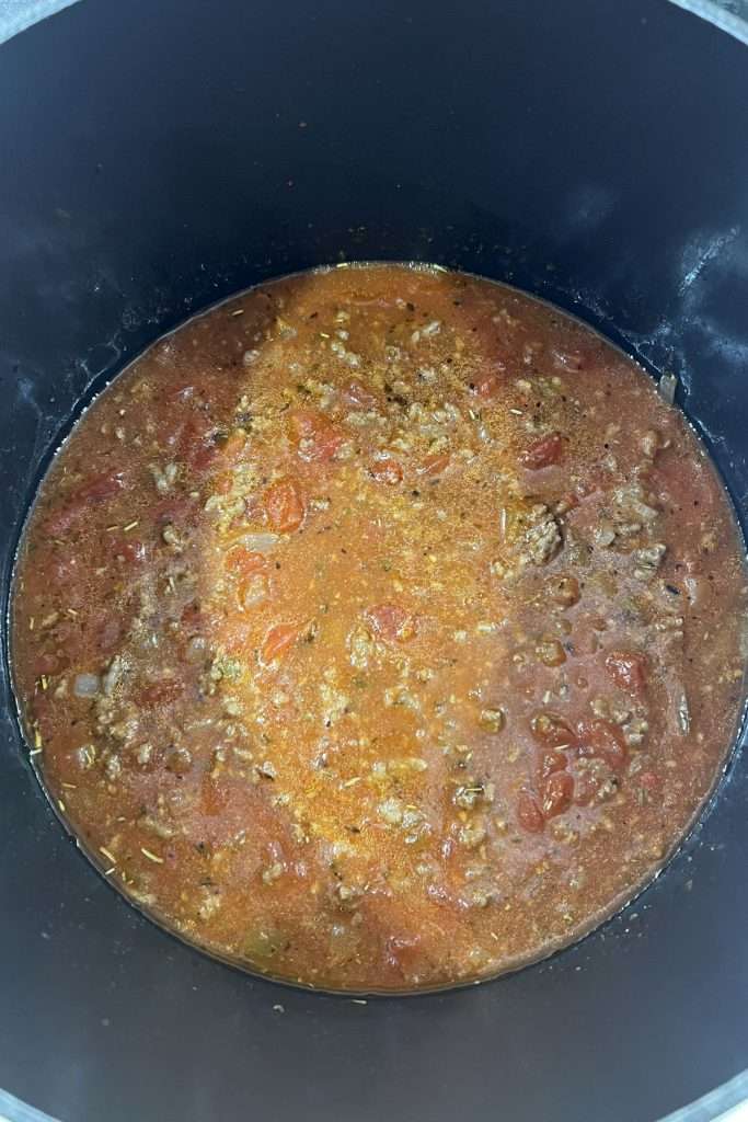 Stir and simmer