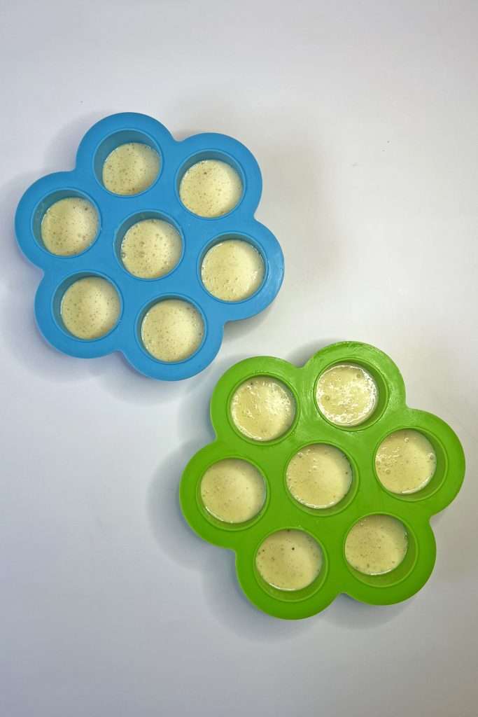 Pour into prepared molds