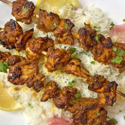 Tandoori Chicken Skewers
