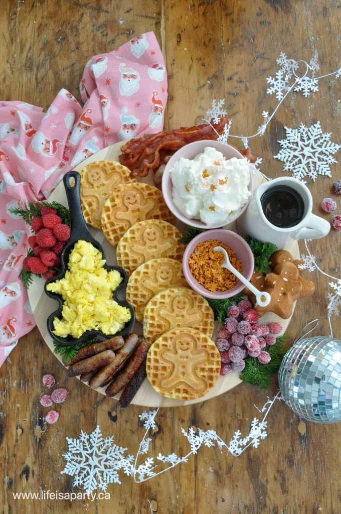 Christmas Breakfast Board