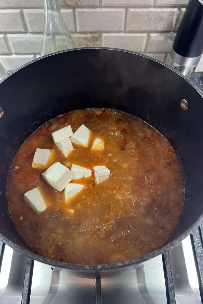 Add cream cheese