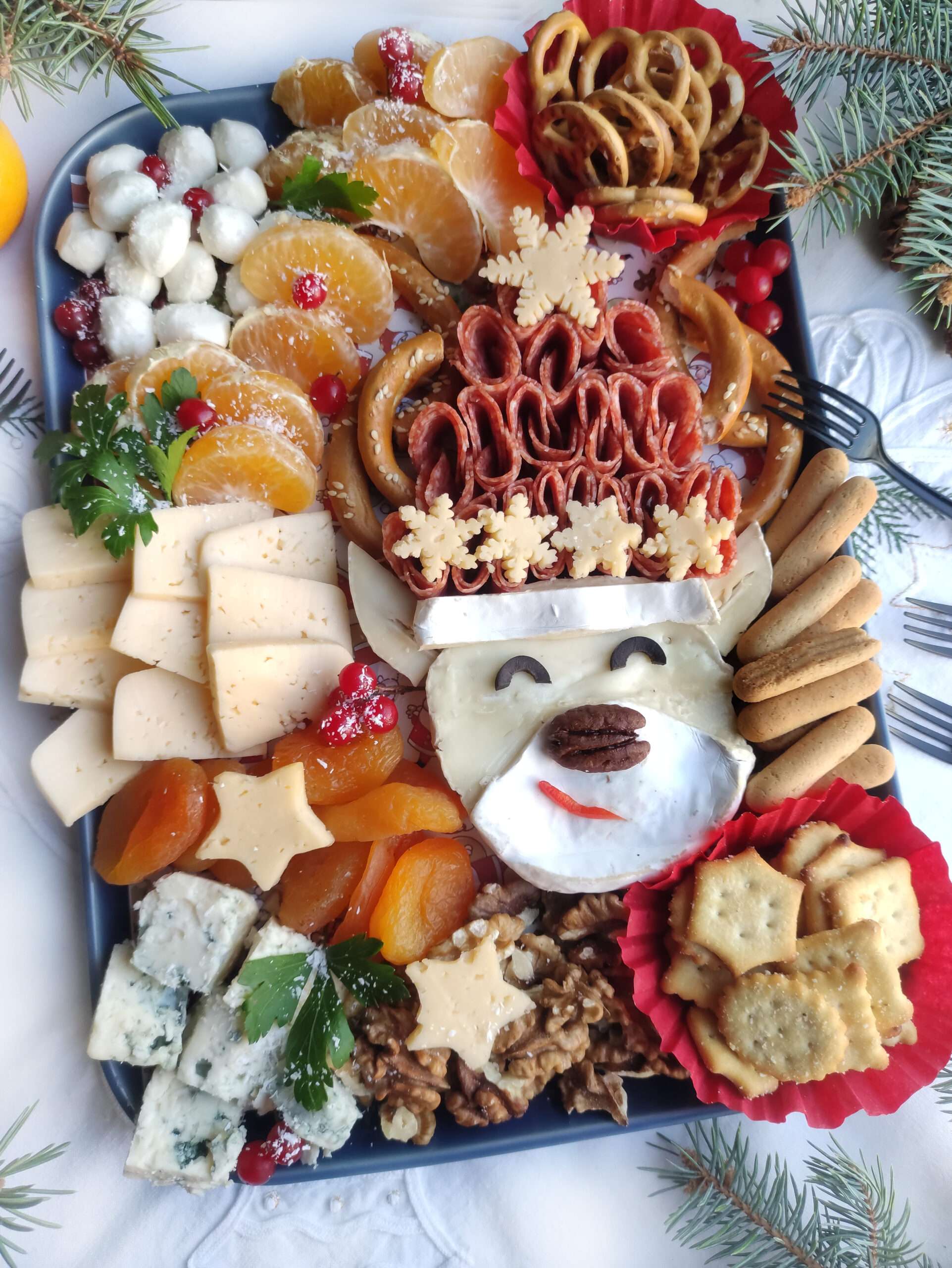 Reindeer Charcuterie Board