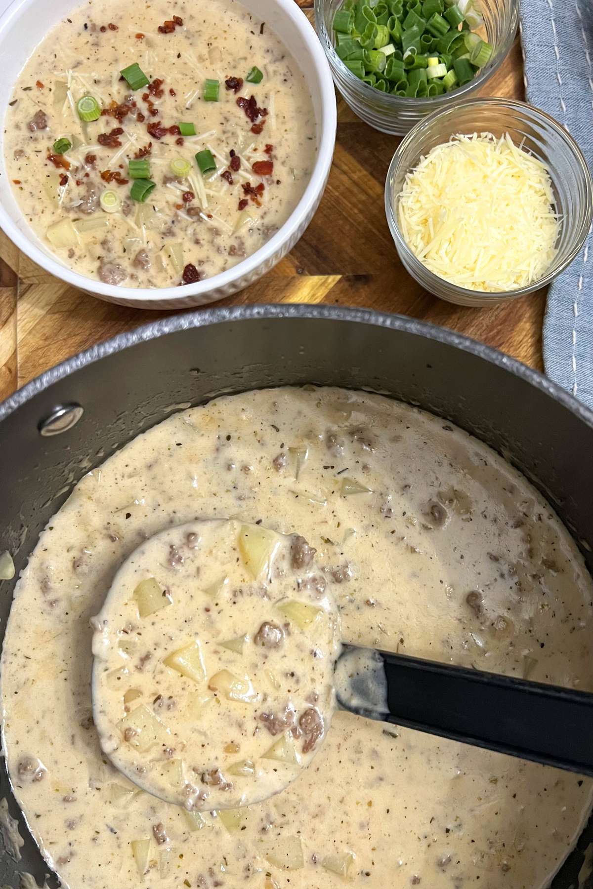 Hamburger Potato Soup