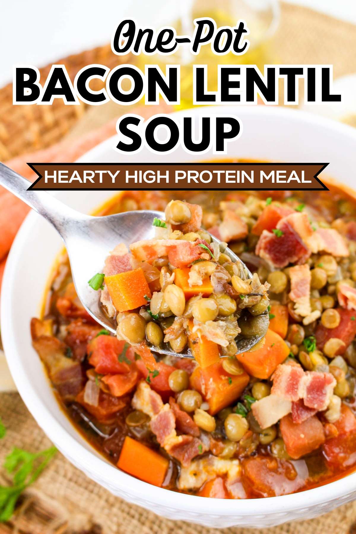 Bacon Lentil Soup