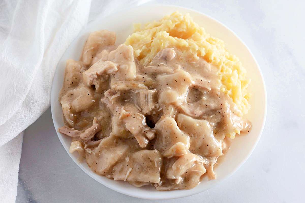 Dutch Oven Chicken and Dumplings