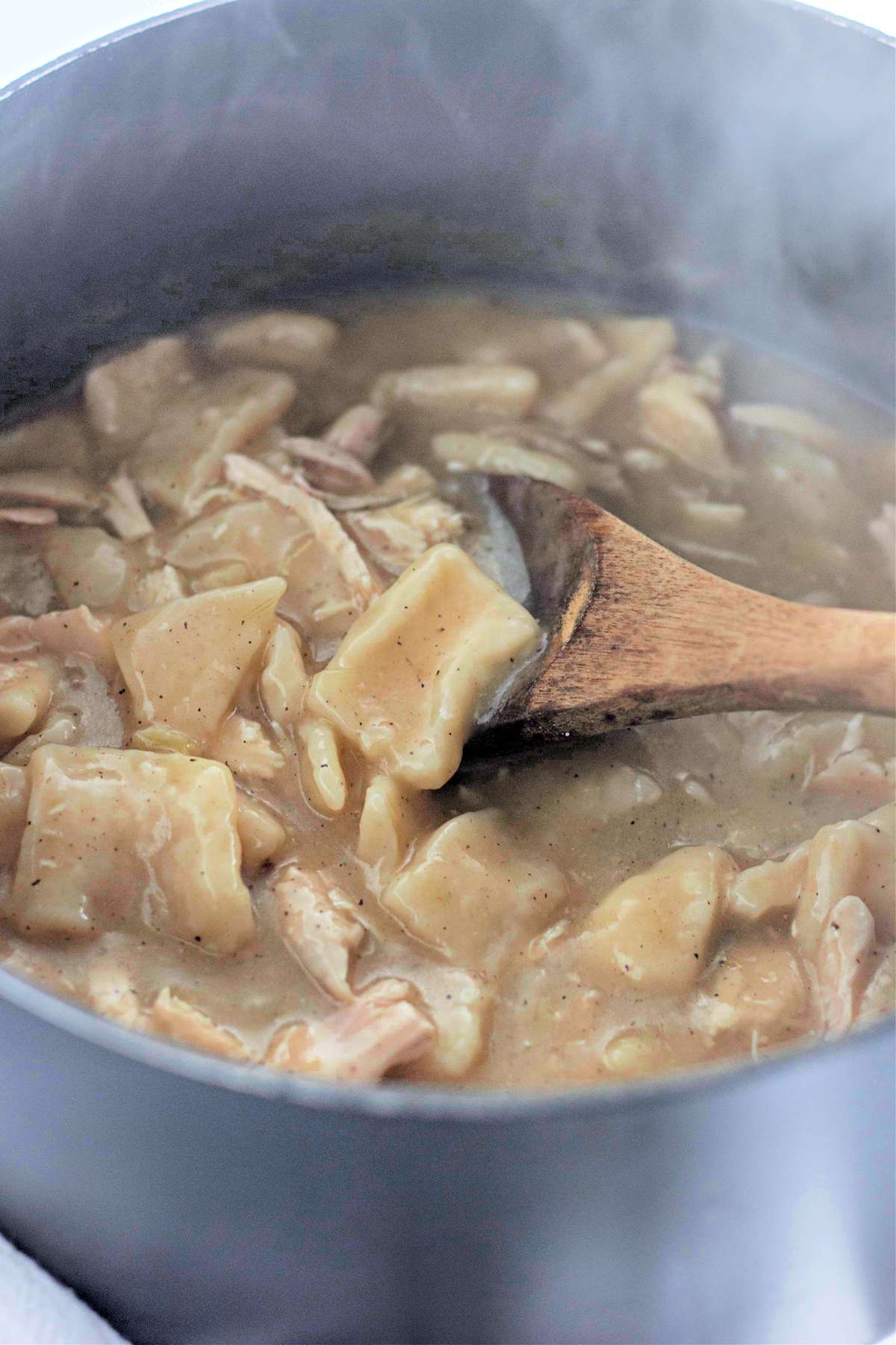 Dutch Oven Chicken and Dumplings