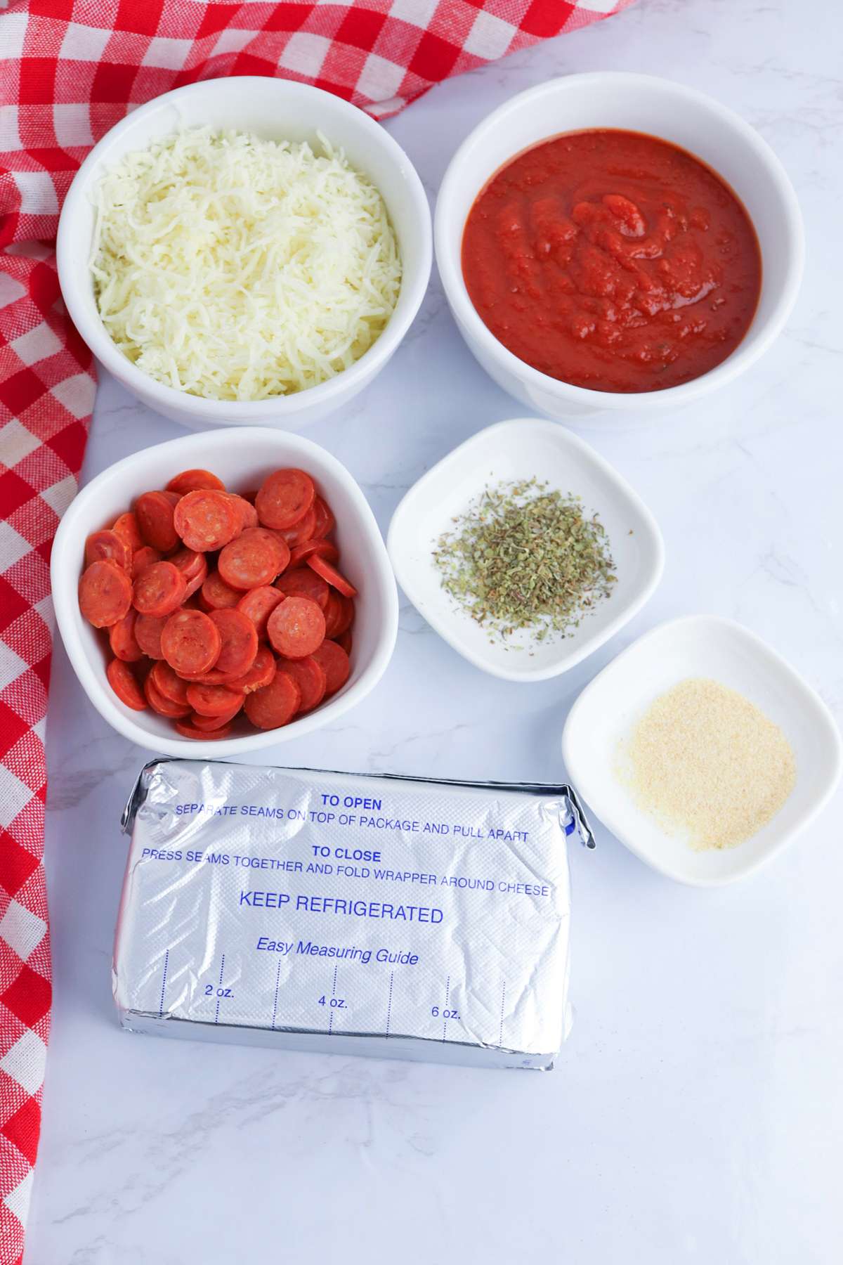 Pizza Dip Recipe Ingredients