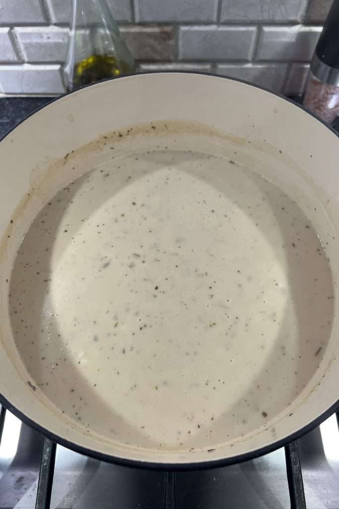 Stir until smooth and creamy