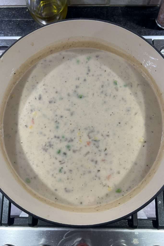 Simmer until vegetables are done