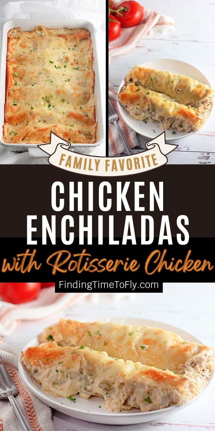 Chicken and Sour Cream Enchiladas