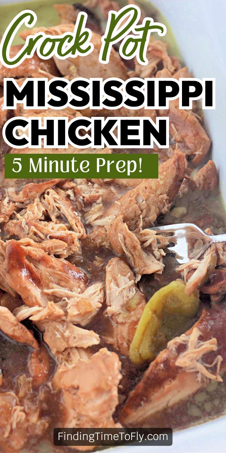 Slow Cooker Mississippi Chicken