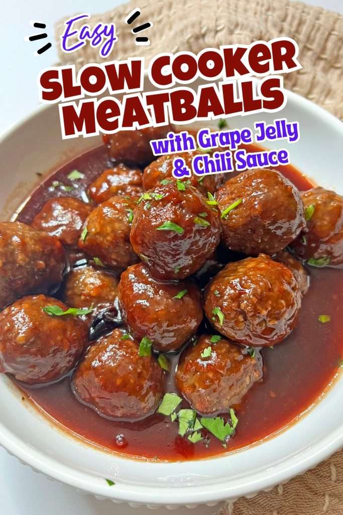 Meatballs with Grape Jelly and Chili Sauce