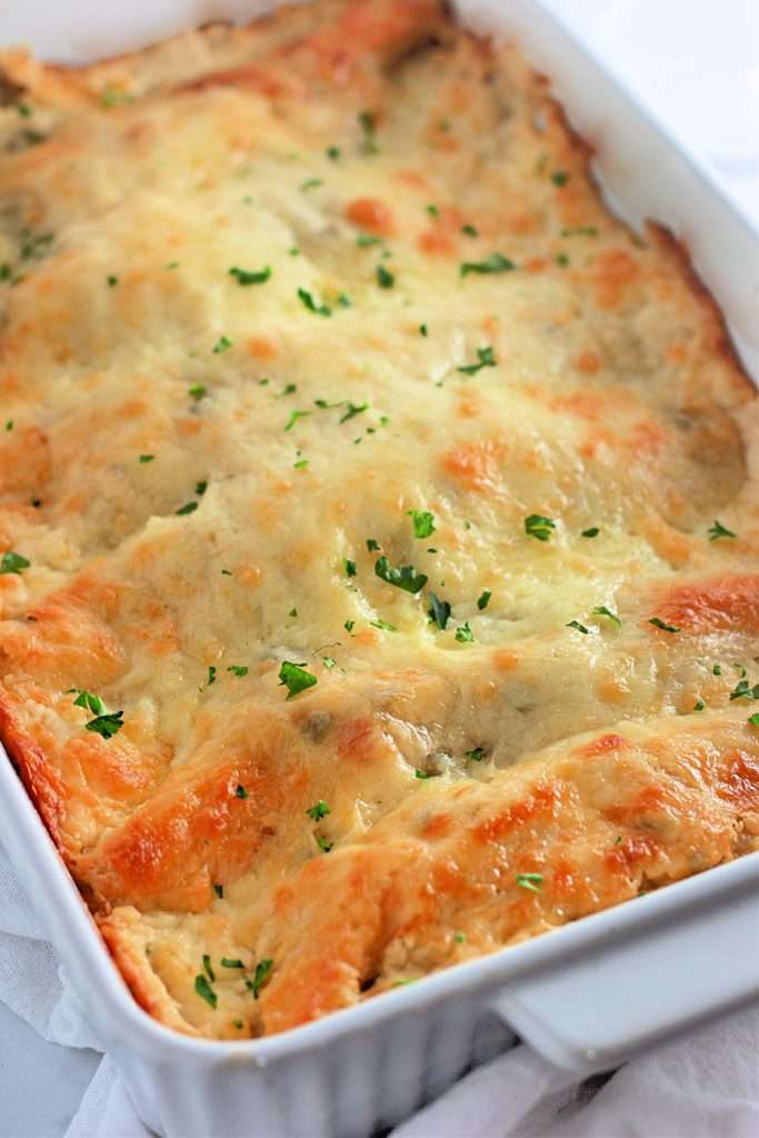 Chicken and Sour Cream Enchiladas